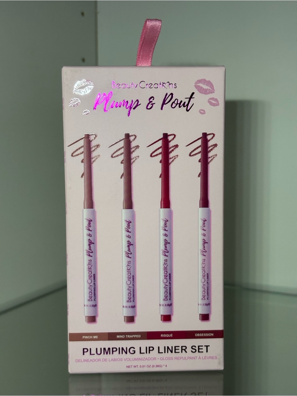 Beauty Creations Plump & Pout Lip Liner Set - Pink Shades